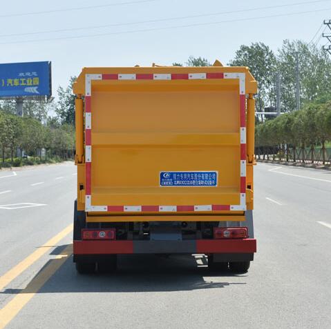 國六凱馬(4方)自裝卸式垃圾車|掛桶垃圾車