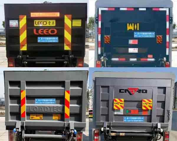 東風純電動密閉式桶裝垃圾車