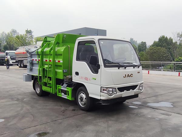 國(guó)六江淮藍(lán)牌餐廚垃圾車